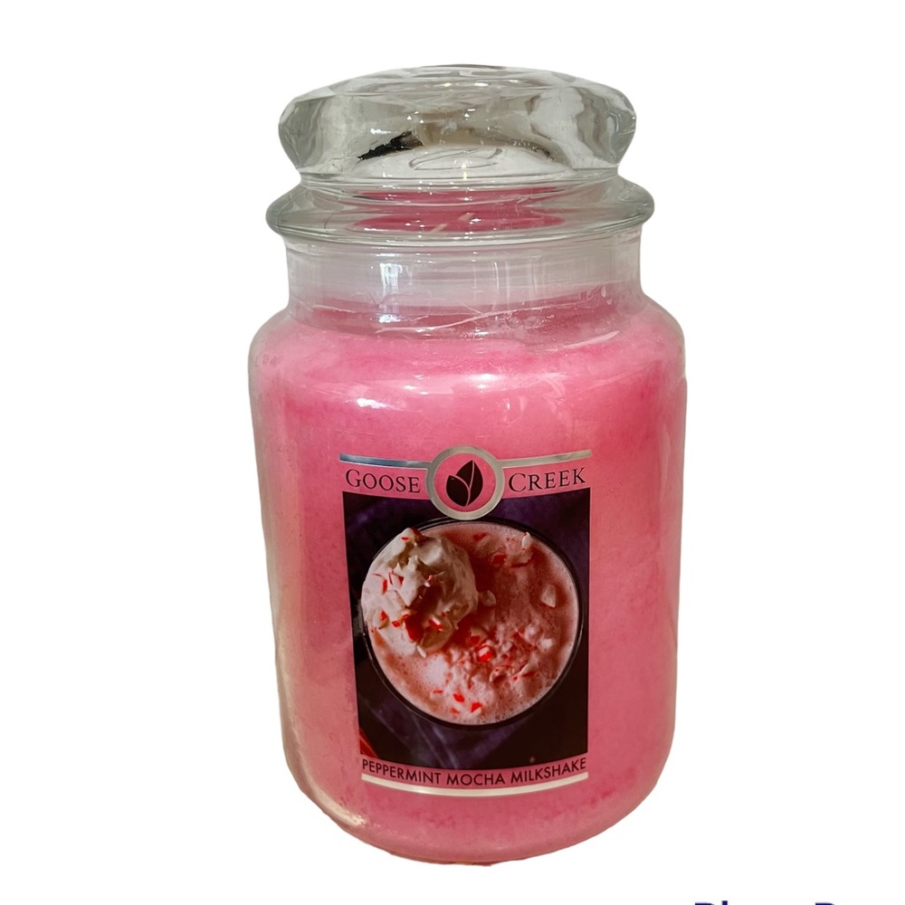 Goose Creek peppermint mocha Milkshake 24-Oz candle